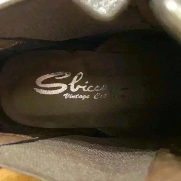 Womens Ankle booties brown vegan low heel 8.5 M NEW Sbicca - Picture 7 of 11